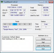 TestMem5(内存测试软件)V012免费绿色版