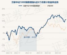 近6个月上涨11.1%—主要股票指数