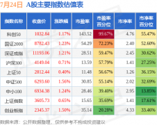 上证综指指涨0.65%，上